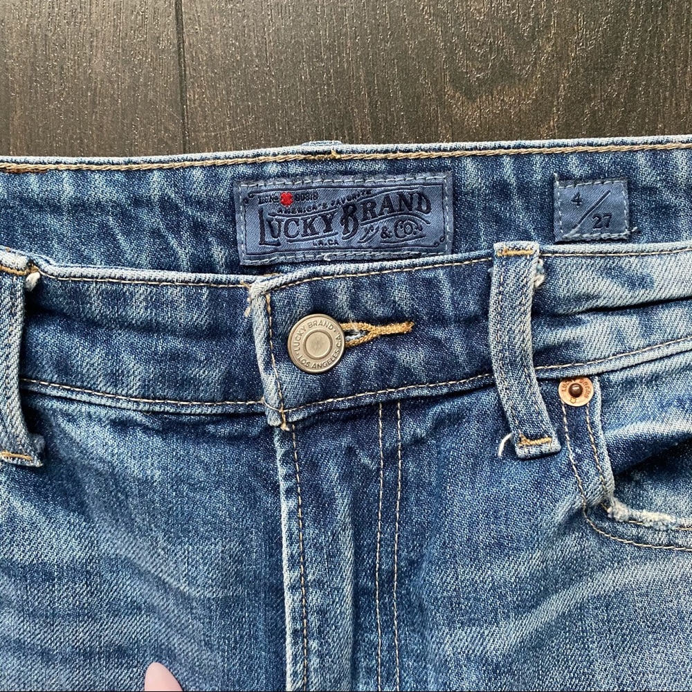 Lucky Brand Bridgette High Rise Skinny Jeans 1990 - Picture 10 of 11